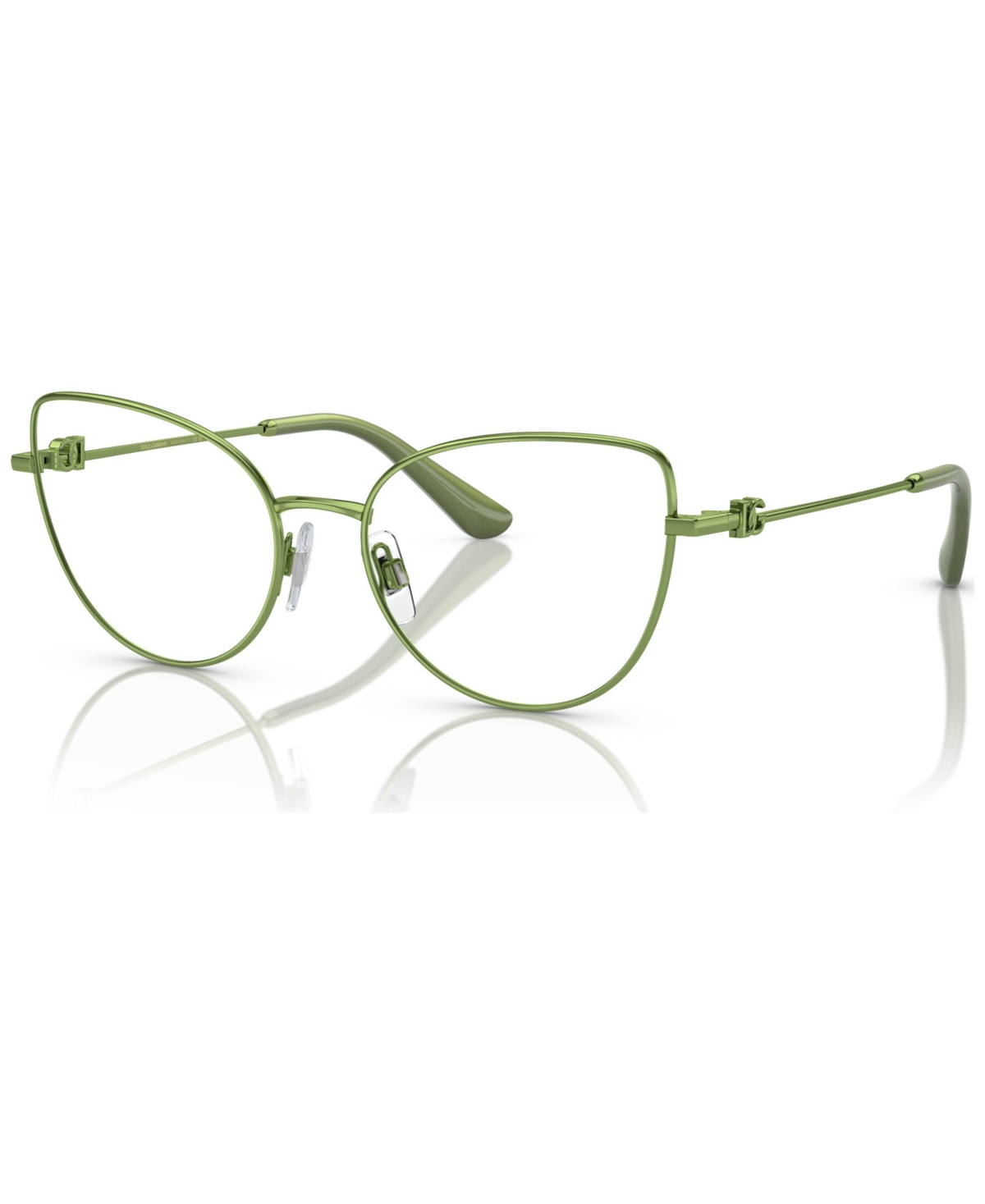 Dolce&Gabbana Women's Cat Eye Eyeglasses, DG1347 54 - Green