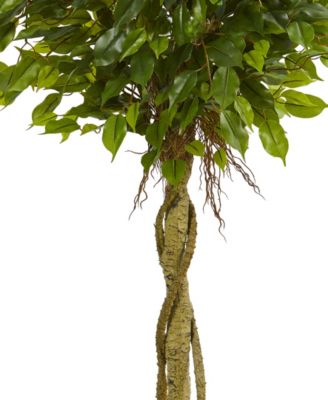 4' Ficus Topiary UV-Resistant Indoor/Outdoor Artificial Tree