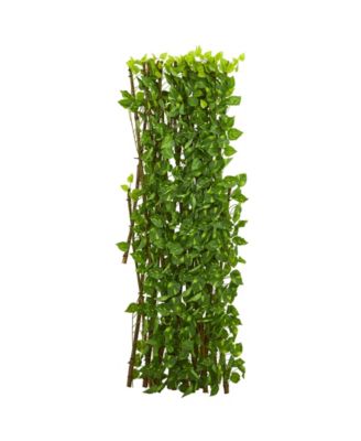 Nearly Natural 47" Pothos Expandable Fence 
