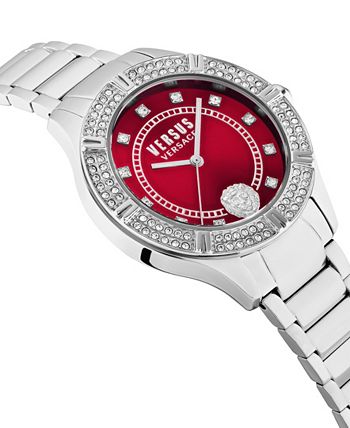 Versus Versace Canton Road Crystal Bracelet Watch