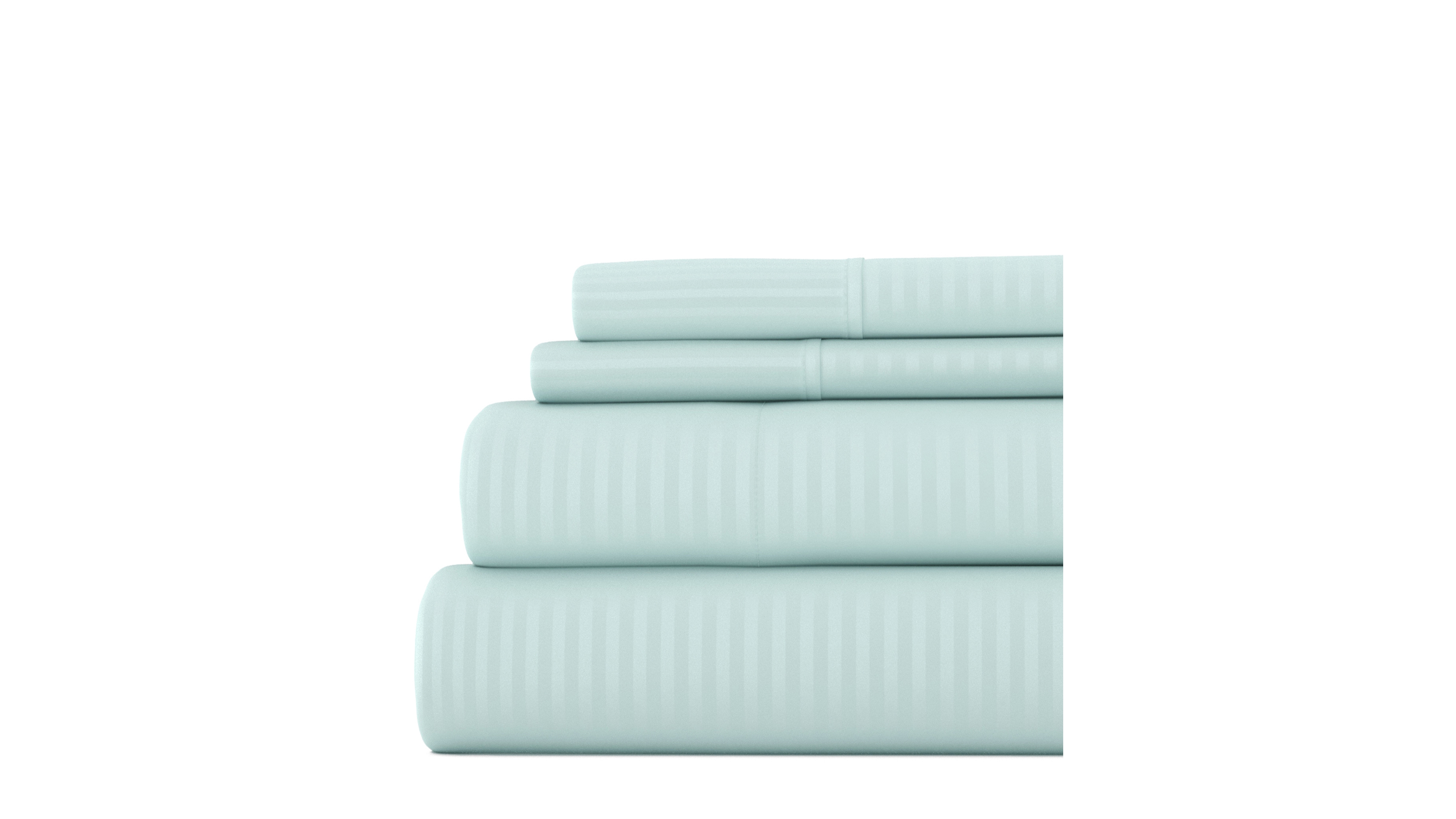 ienjoy Home Expressed Embossed Striped 4-Pc. Sheet Set, King