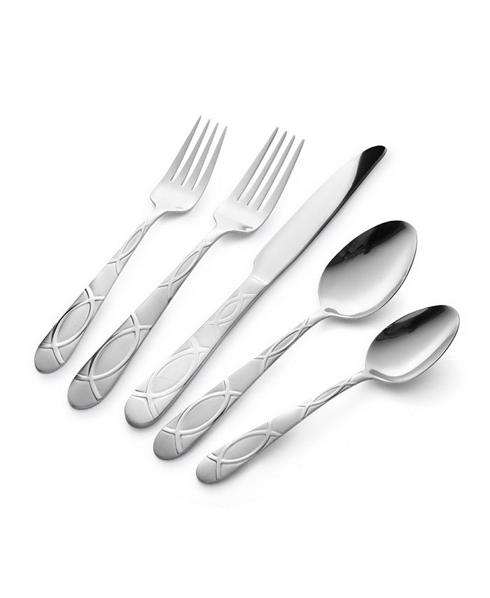 Kitchinox Lily Frost 20Piece Set, Service for 4 Macy's