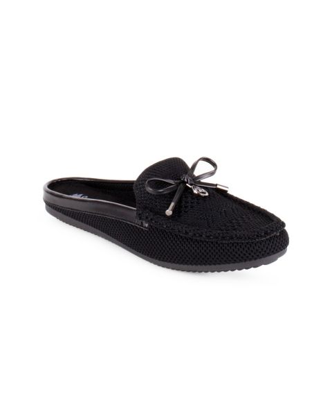 Женские сабо Gloria Vanderbilt Rosilyn Knit Mule Slip On, цвет: Чёрный