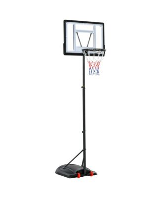 Portable Basketball Sd & Height Adjustable with Fillable Bottom Base