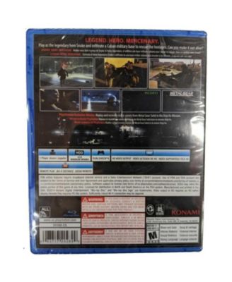 METAL GEAR SOLID V GROUND ZEROES - PlayStation 4