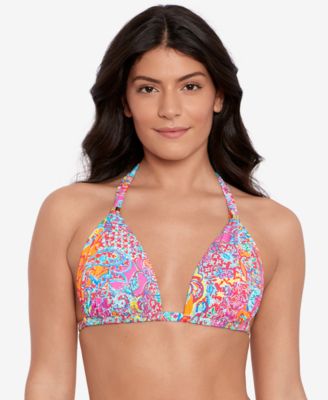Lauren Ralph Lauren - Women's Printed Triangle Bikini Top