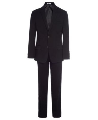 Big Boys Modern Fit Gab Suit Jacket and Dress Pants, 2-Piece Set