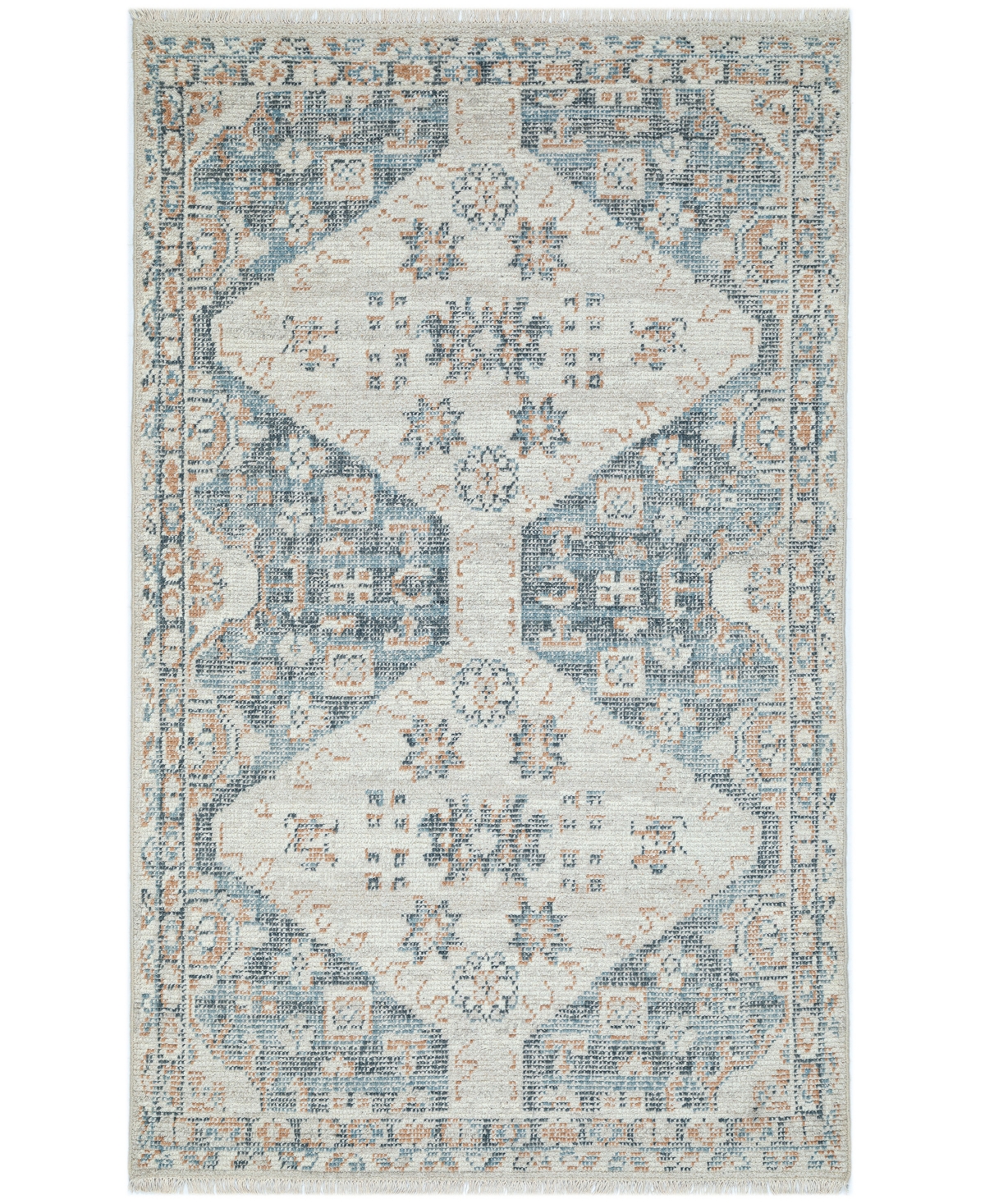 NuStory Nuclassic Cornice 5' x 8' Area Rug - Blue