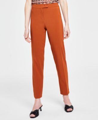 Anne Klein - Women's Bowie High-Rise Extend Tab Pants