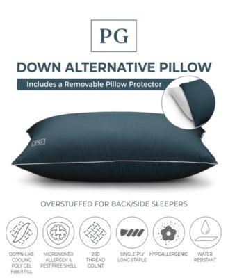 Down Alternative MicronOne Overstuffed Side/Back Sleeper Pillow, King