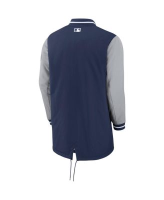 Men's Navy Toronto Blue Jays Dugout Performance Full-Zip Jacket