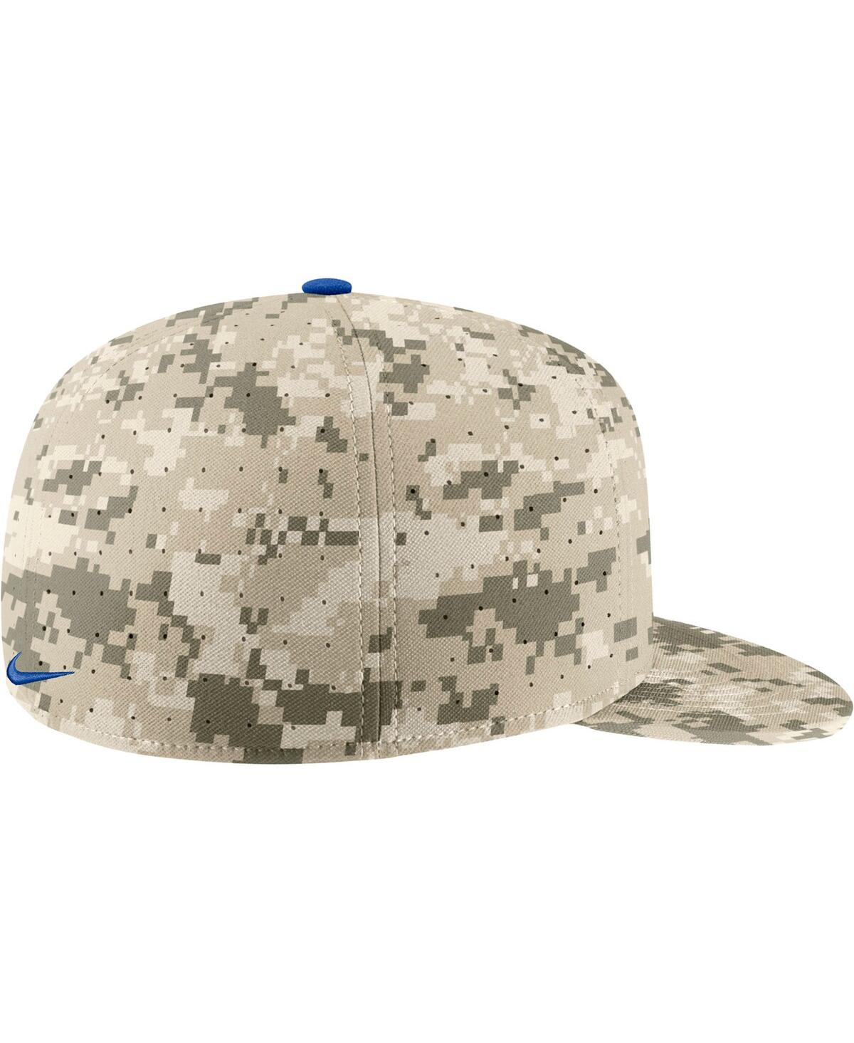 Men's NikeBoise State Broncos Aero True Baseball Performance Fitted Hat - Camo