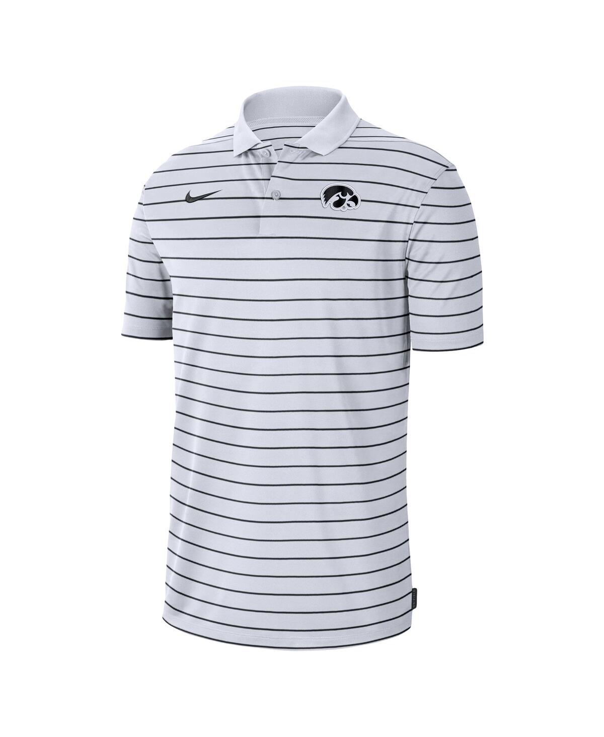 Shop Nike Men's  White Iowa Hawkeyes Icon Victory Coaches 2022 Early Season Performance Polo Shirt