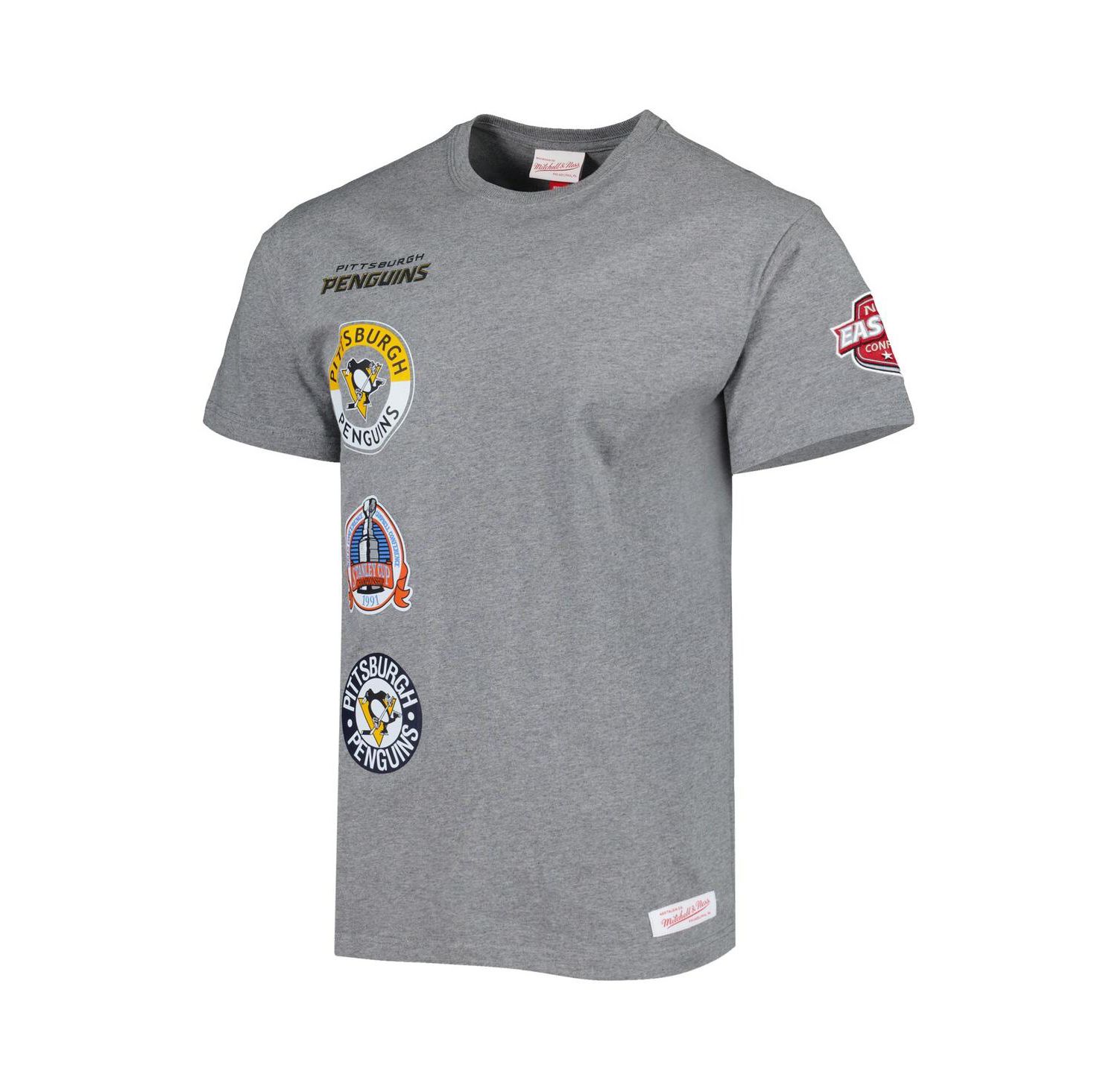 Men's Heather Gray Pittsburgh Penguins City Collection T-shirt