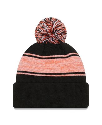 Men's Black San Francisco Giants Chilled Cuffed Knit Hat with Pom