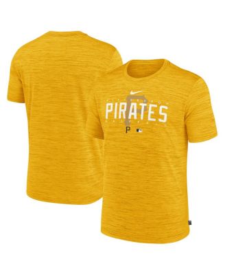 Men's Pittsburgh Pirates Nike Black Practice Performance T-Shirt