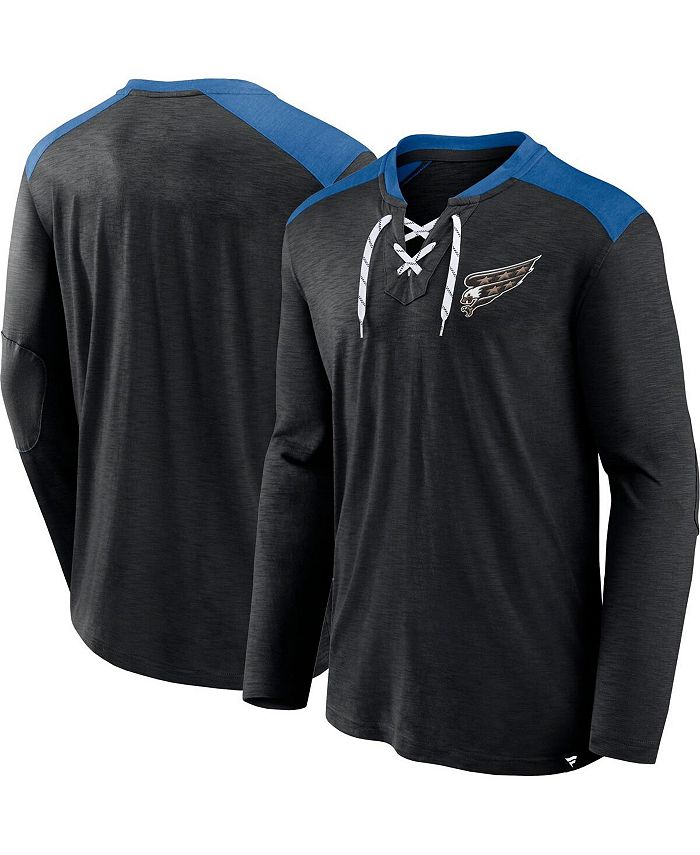 Tampa Bay Lightning Fanatics Branded Top Speed Lace-Up Pullover