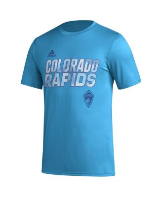 Men's Sky Blue Colorado Rapids Team Jersey Hook AEROREADY T-shirt