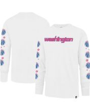 Women's '47 White Los Angeles Lakers 2021/22 City Edition Call Up Parkway Long Sleeve T-Shirt