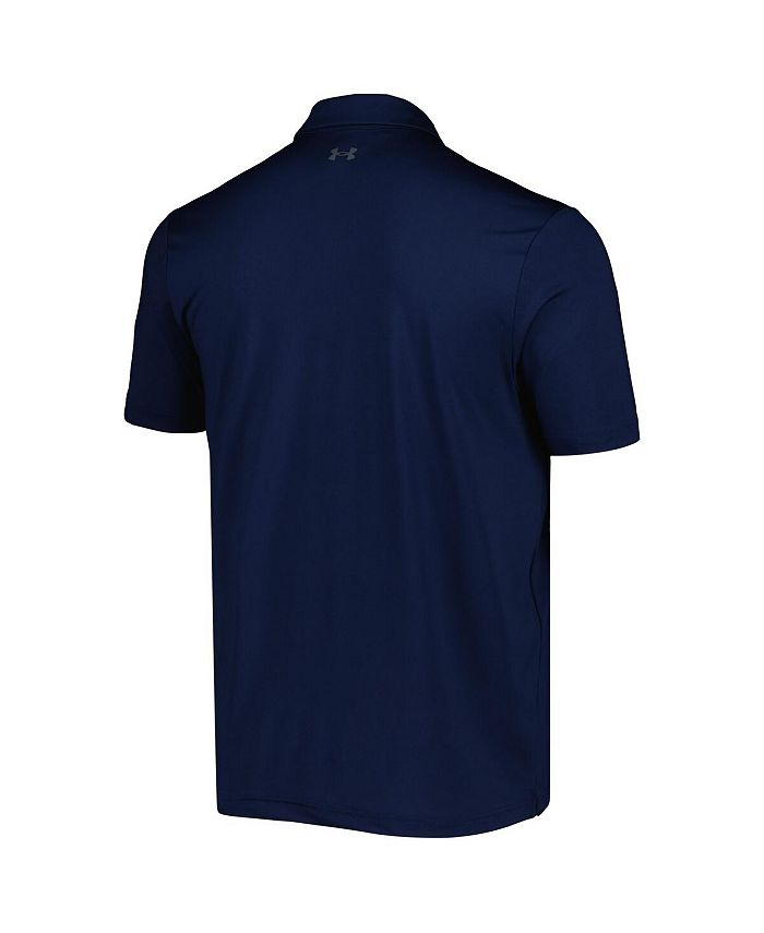 Under Armour Men's Navy 3M Open T2 Green Polo Shirt Macy's