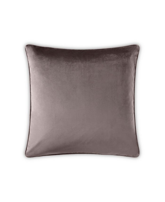 Ricardo Velvet Pillow w/Piping , Premium Filled & Zipper 20