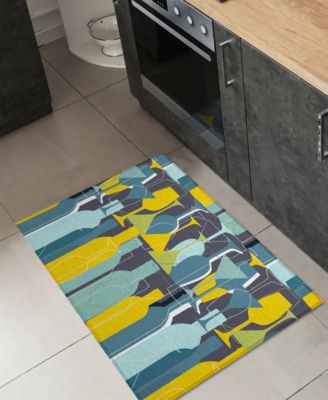 Kendall Kitchen Washable KE13 1'8" x 2'6" Area Rug