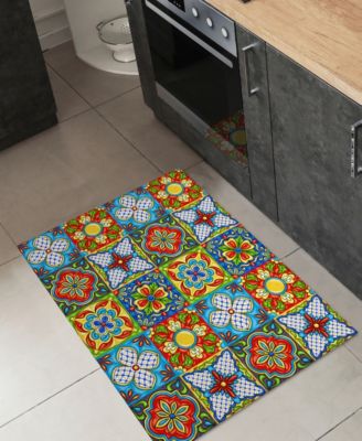 Kendall Kitchen Washable KE20 1'8" x 2'6" Area Rug