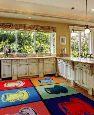 Kendall Kitchen Washable KE10 3' x 5' Area Rug