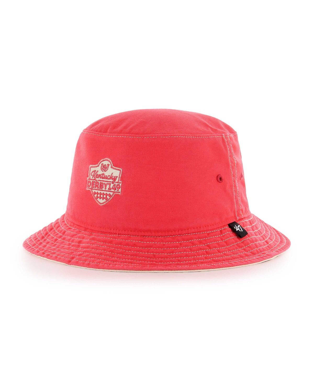 Men's '47 Brand Red Kentucky Derby 149 Trailhead Bucket Hat - Red