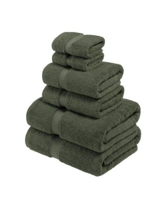 Superior 100% Egyptian Cotton Ultra Plush Solid Bath Towel Sets - Macy's
