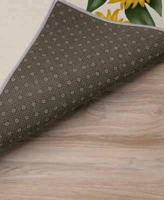 Kendall Kitchen Washable KE17 8' x 8' Round Area Rug