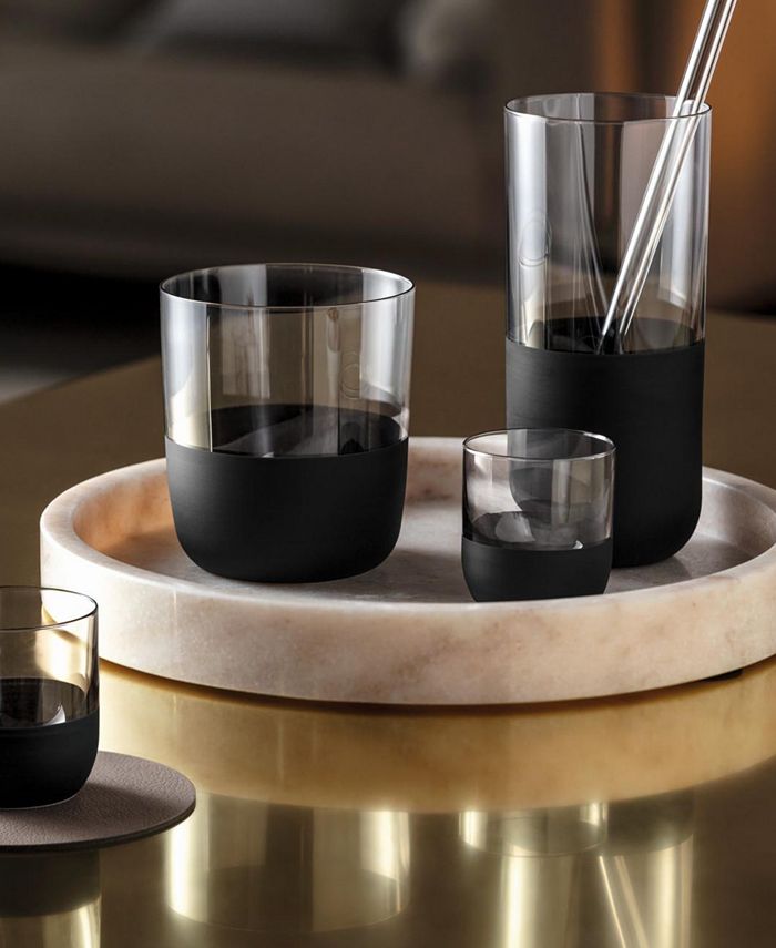 Villeroy & Boch Manufacture Crystal Rock Highball Glasses, Set of 4