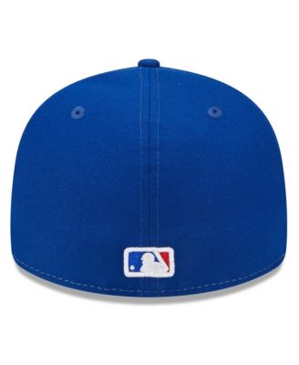 Men's White and Royal Atlanta Braves 2023 City Connect Low Profile 59FIFTY Fitted Hat