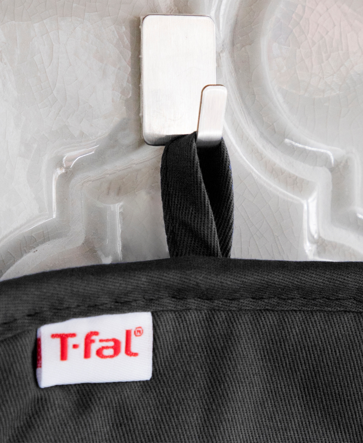 T-Fal Medallion Print Silicone and Cotton Twill Pot Holder, Set of 2