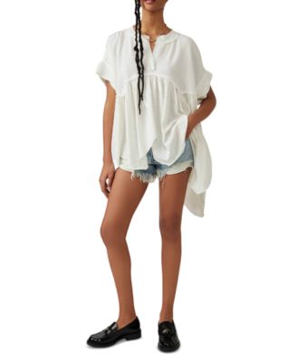 Free People - Women's Sugar Rush Babydoll T-Shirt