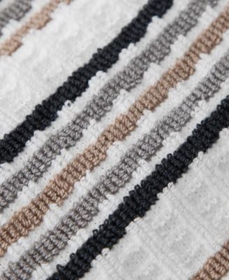 Solid and Stripe Waffle Kitchen Towel, Set of 4