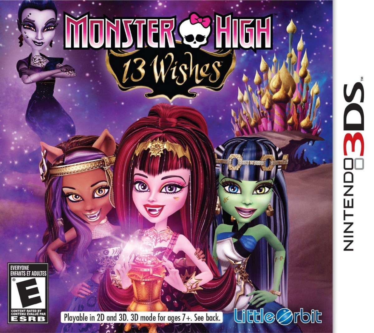 Nintendo Monster High: 13 Wishes -  3ds In Multi
