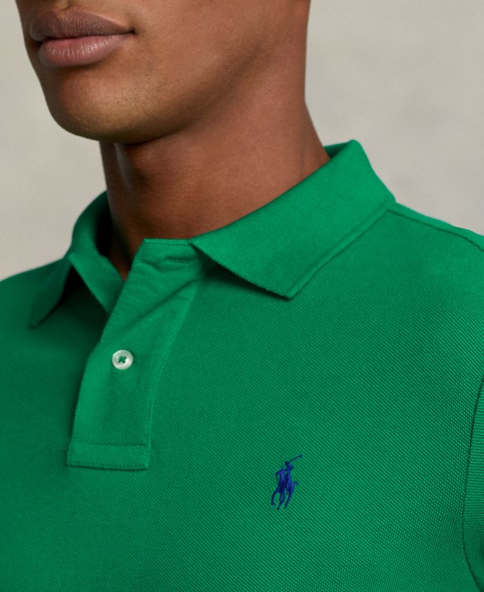 Polo Ralph Lauren Men's Custom Slim Fit Mesh Polo Shirt Macy's