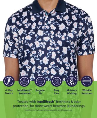 Men's Regular Fit Solid Performance Polo Shirt