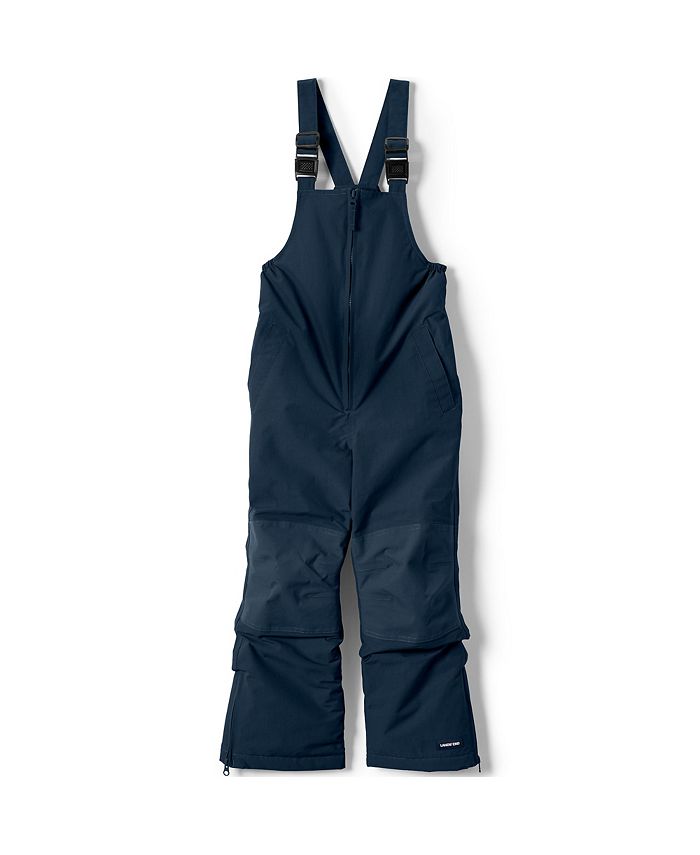 Lands' End Girls Iron Knee Winter Snow Bibs - Macy's