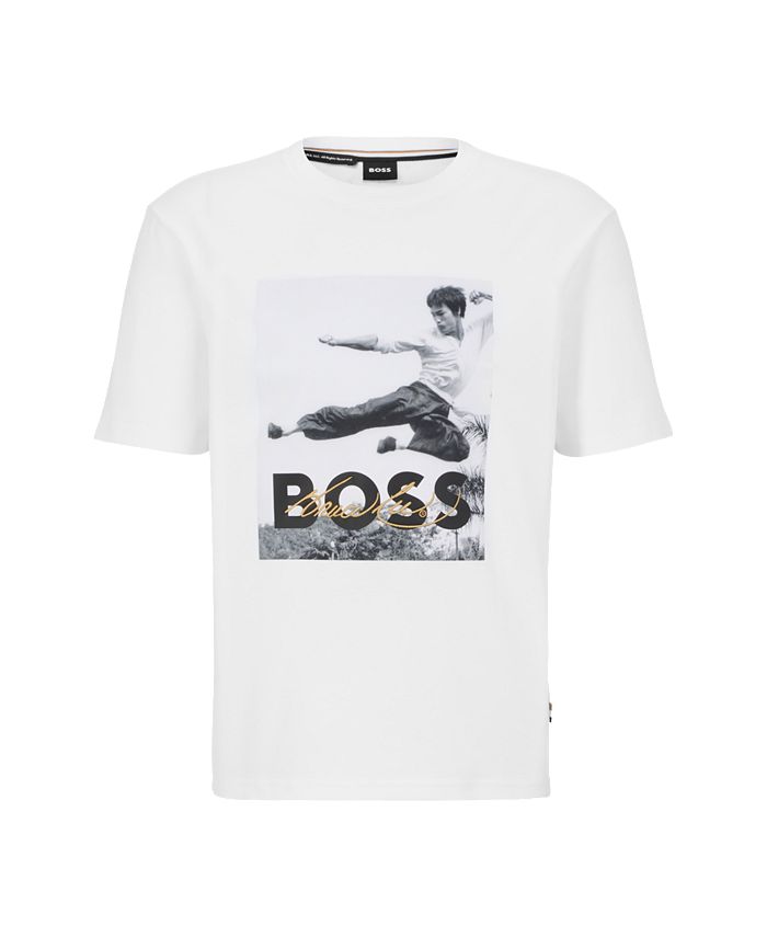 Hugo Boss x Bruce Lee Gender-Neutral T-shirt - Macy's