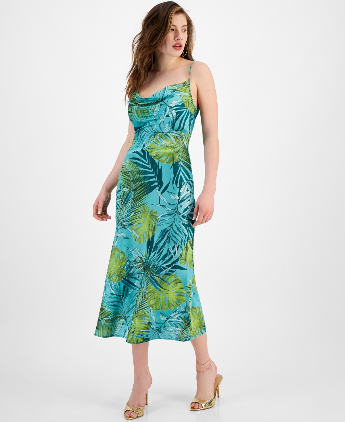 Guess Women'S Akilina Sleeveless Dress - Optical Square Print | Smart Closet