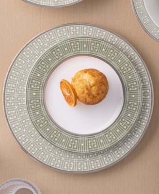 Infinity Platinum 4 Piece Dinner Plate Set , Service for 4