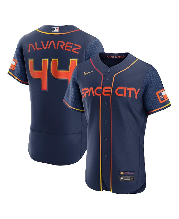 Nike Men's Yordan Alvarez Navy Houston Astros 2022 City Connect Authentic  Player Jersey - Macy's