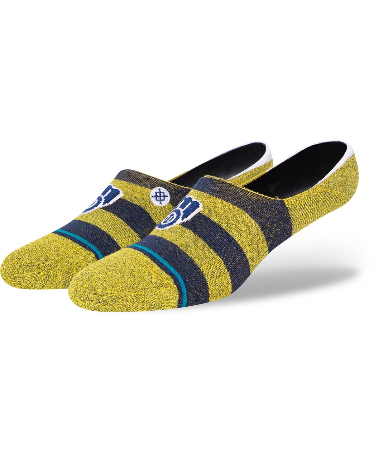 Stance Men's And Women's  Milwaukee Brewers Twist No-show Socks In Multi