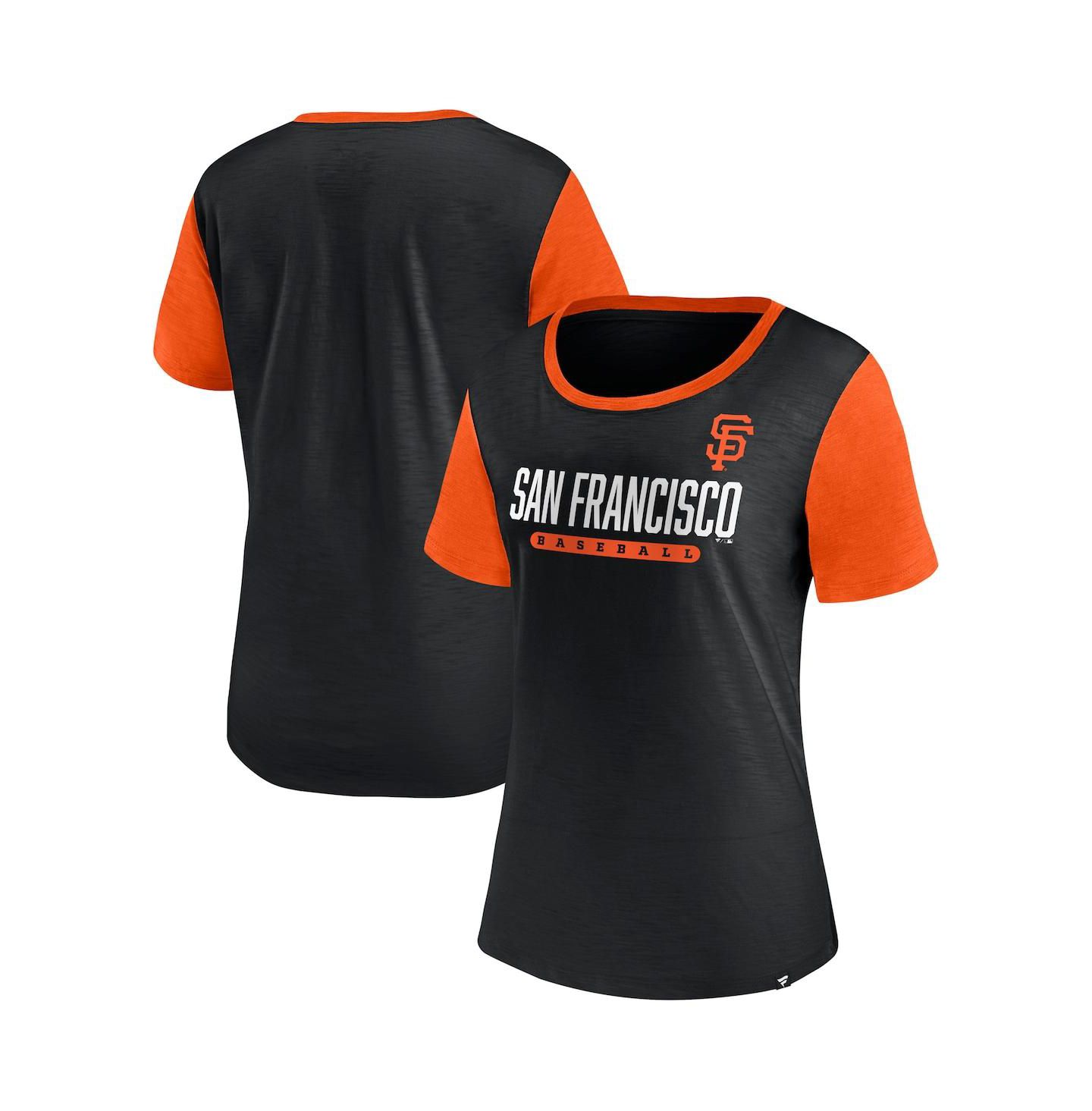 Женская футболка Fanatics Black San Francisco Giants Mound — фото 2