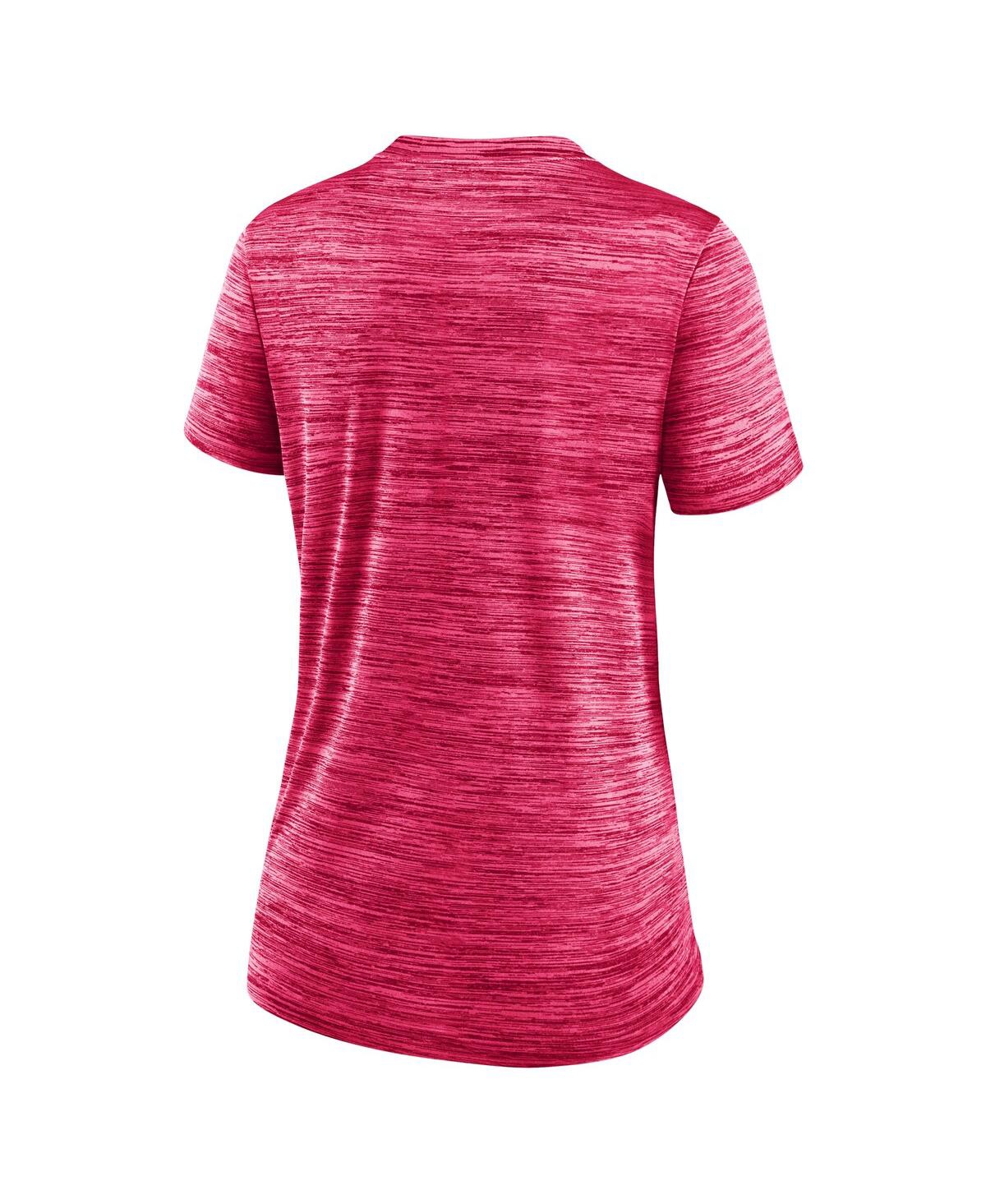 Shop Nike Women's  Pink San Diego Padres City Connect Velocity Practice Performance V-neck T-shirt