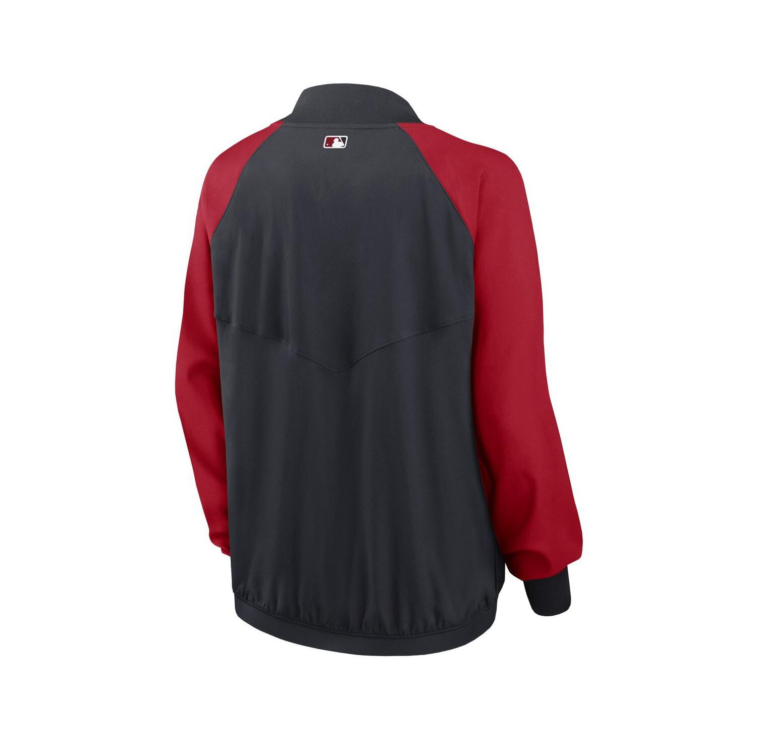 Women's Navy Washington Nationals Authentic Collection Team Raglan Performance Full-Zip Jacket
