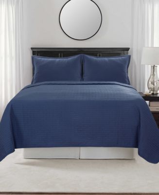 CLOSEOUT! Brick Quilted Coverlet, Full/Queen