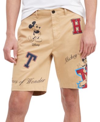 Tommy Hilfiger - Men's Mickey Mouse TH Flex Chino Shorts